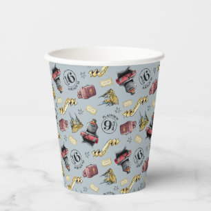 Gobelets En Papier Voyage vers le Motif HOGWARTS™