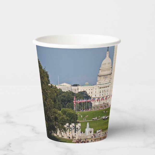 Gobelets En Papier Washington (Recto)