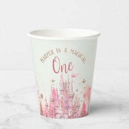 Gobelets En Papier Whimsical Winter Princess Fairytale Premier annive