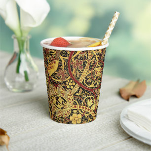 Gobelets En Papier William Morris Bullerswood Tapisserie Faux