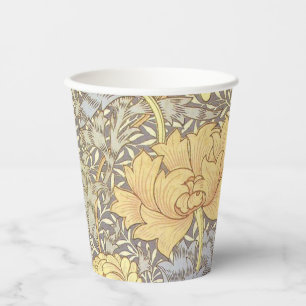 Gobelets En Papier William Morris Chrysanthemum Fleurs maman
