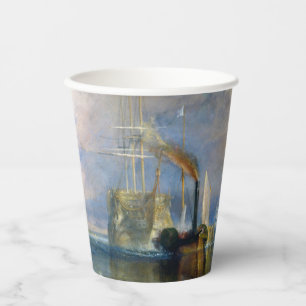 Gobelets En Papier William Turner - Le Temeraire de combat