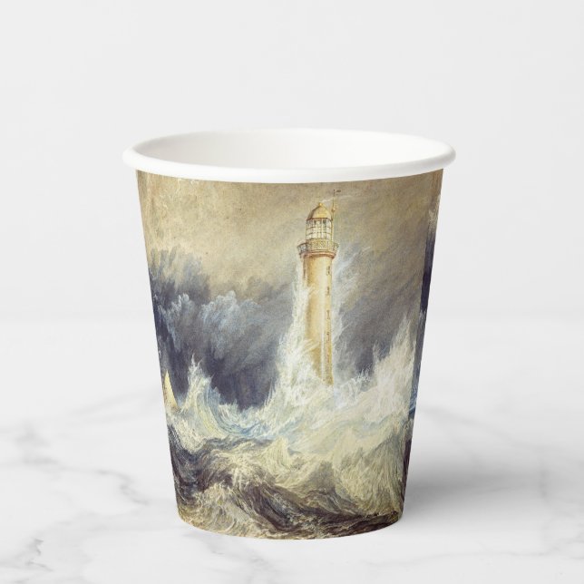 Gobelets En Papier William Turner - Phare de Bell Rock (Recto)