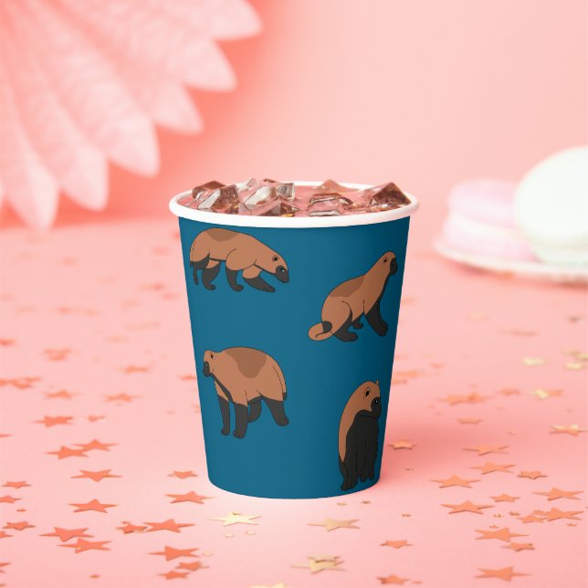 Gobelets En Papier Wolverines (Insitu)