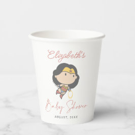Gobelets En Papier Wonder Woman | Nouveau bébé bientôt