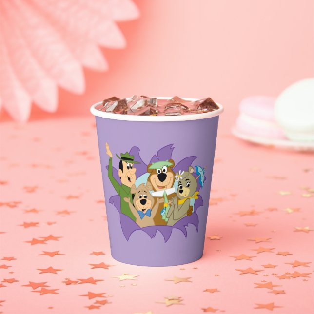 Gobelets En Papier Yogi Ours et amis Surprise (Insitu)
