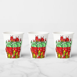 Gobelets En Papier Zippy Trippy Alien Dazs Green-Tooth