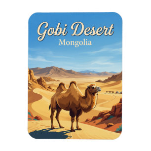 Gobi-Wüste Mongolei Magnet