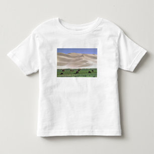 Gobi-Wüste Wilde Pferde Kleinkind T-shirt