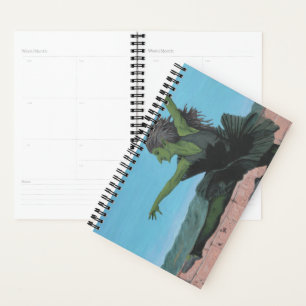 Goblin Girl Ballerina Tanz Fantasy Art Planer