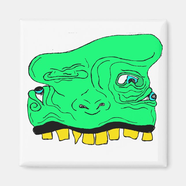Goblin Head Magnet (Vorne)