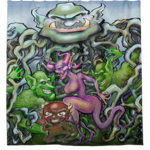 Goblin Magic Duschvorhang