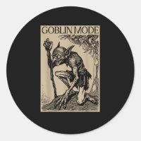 Goblin-Modus Goblincore Vintage-Ästhetik Lustig