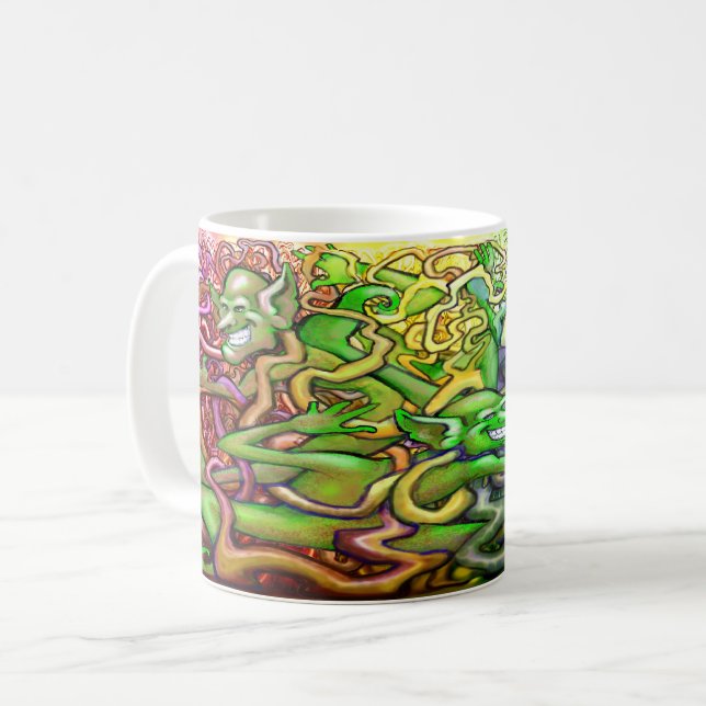 Goblin-Modus Kaffeetasse (Vorderseite Links)