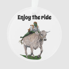 Goblin Rider Ox Racing Fantasy Akryllische Ornamen Ornament