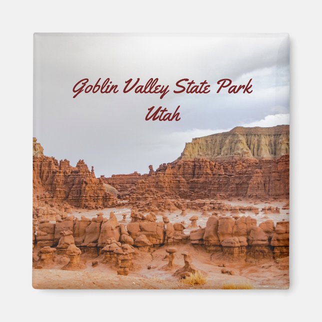 Goblin Valley State Park Utah Magnet (Devant)