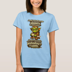 Goblinantics™, Deacon Droll™ — Der Sünder-Tisch  T-Shirt
