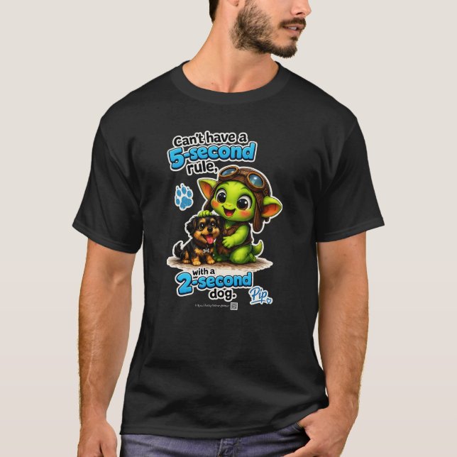 Goblinantics™ Pip™ & The Two‑Second Pup - T-Shirt (Vorderseite)