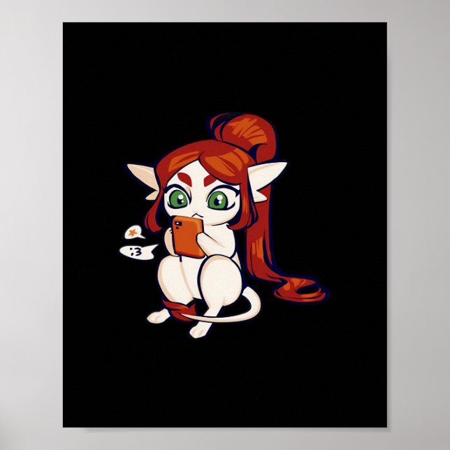 Goblincore Ariral Klassiker Poster (Vorne)