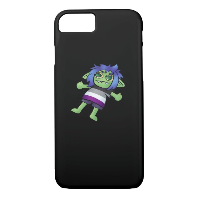Goblincore Asexueller Stolz Goblin Klassiker Case-Mate iPhone Hülle (Rückseite)