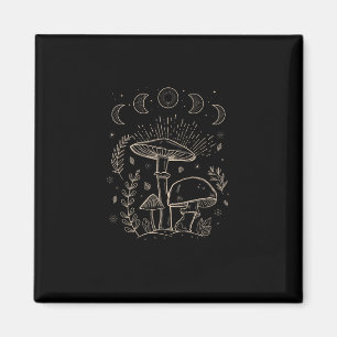 Goblincore-Ästhetik-Akademie-Cottagecore-Pilz Magnet
