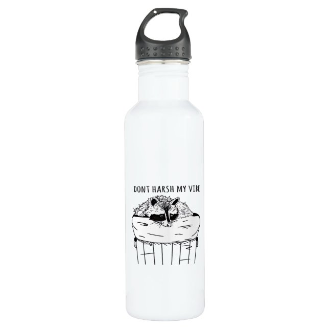 Goblincore Dont Harsh My Vibe Classic Edelstahlflasche (Vorderseite)