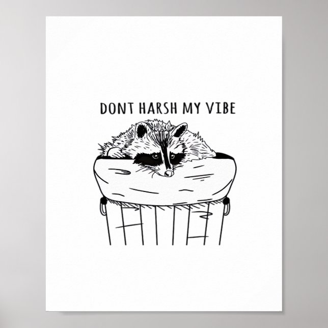 Goblincore Dont Harsh My Vibe Classic Poster (Vorne)