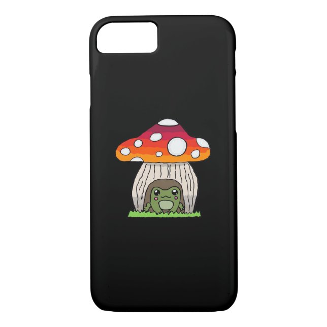 Goblincore Frog Classic Retro Appeal Case-Mate iPhone Hülle (Rückseite)