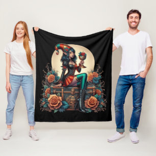 Goblincore Gothic Fairy Fantasy Hallowmas Fleecedecke