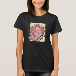 Goblincore Natur Magischer Fungi Cotattacore Axolo T-Shirt