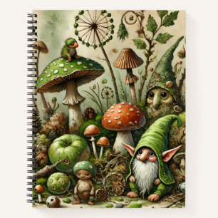 Goblincore Notizbuch