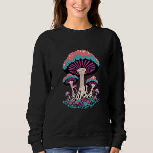 Goblincore-Pilze Goth-Schädel-Gartenpilz-Fo Sweatshirt