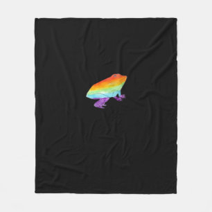Goblincore Schwuler Frosch Klassischer Stil Fleecedecke
