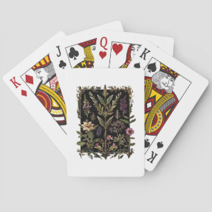 Goblincore Victorian Hexen Kräuter Klassiker Spielkarten