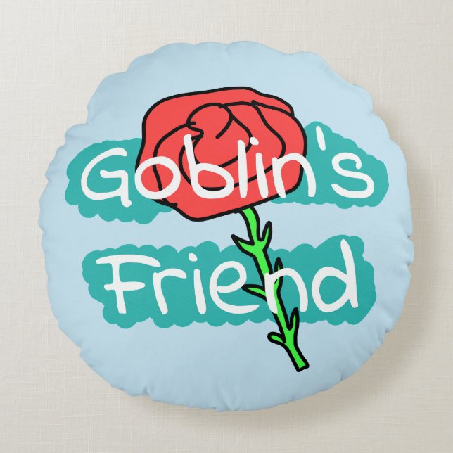Goblins Freund Koreanisches Drama Lover Rundes Kissen (Vorderseite)