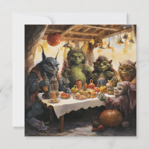 👻 🍽️ "Goblins & Grub Ansammlung"! 🍽️ 👻 Hallowe Einladung