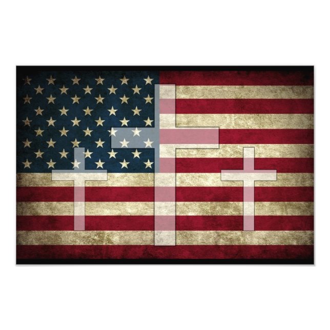 God and Country  Fotodruck (Vorne)
