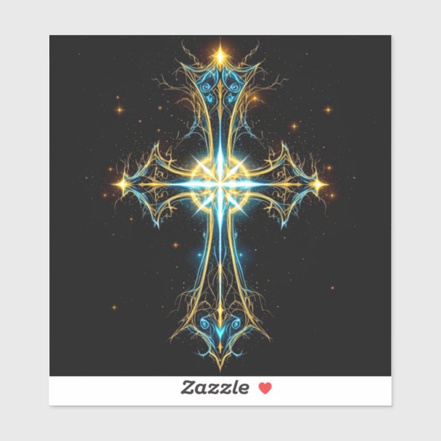 God and Jesus  Aufkleber (Blatt)