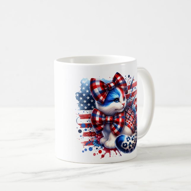 God Bless America Kaffeetasse (VorderseiteRechts)