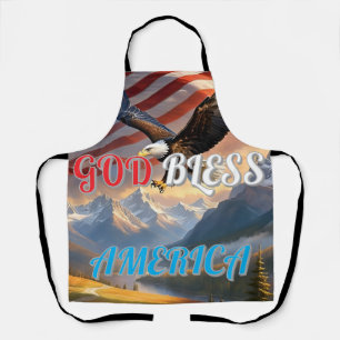 GOD BLESS AMERICA SCHÜRZE
