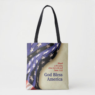 GOD BLESS AMERICA TASCHE