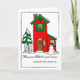 God Bless House Weihnachten