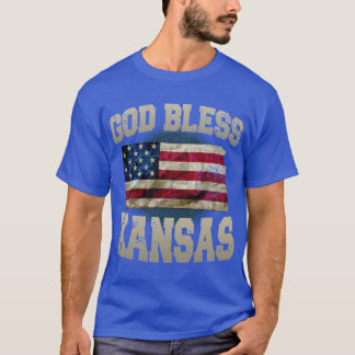 God Bless Kansas verleiht Starkes Phantastisches D T-Shirt