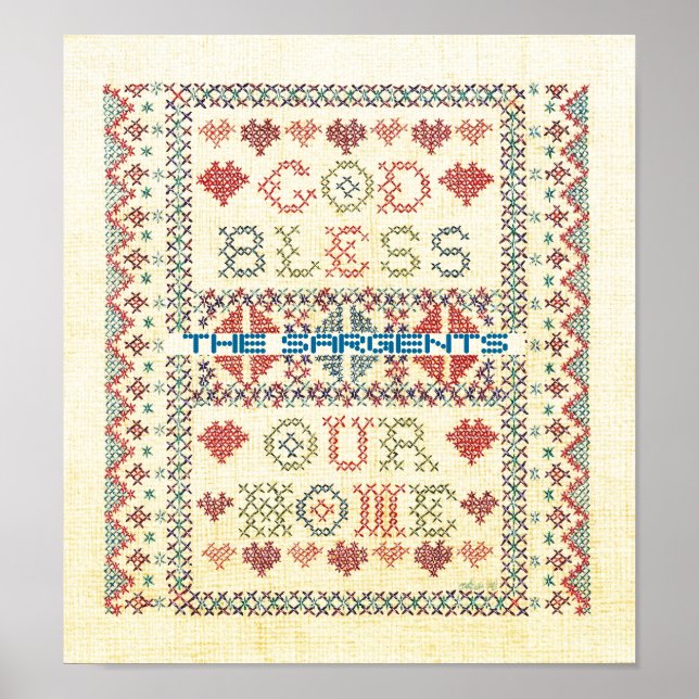 God Bless Our Home Poster (Vorne)