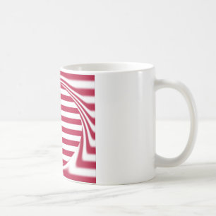 God Bless Our Zuhause: USA Flag Swirl Art Kaffeetasse