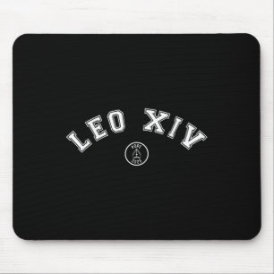 God Bless Pope Leo Xiv Chicago America T - Shirt.p Mousepad