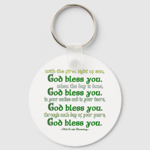 God Bless You Schlüsselanhänger