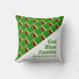 GOD BLESS ZAMBIA Custom Scripting Kissen