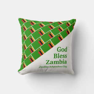GOD BLESS ZAMBIA Custom Scripts Kissen