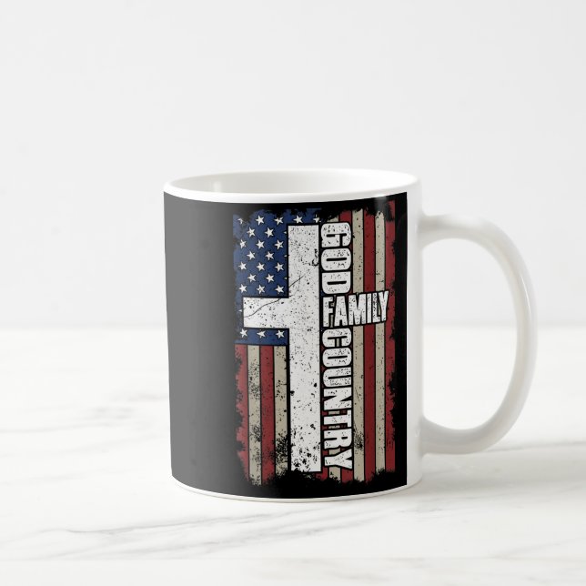 God Family Country  Kaffeetasse (Rechts)